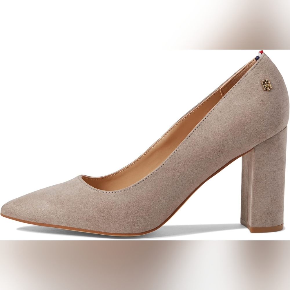 Tommy Hilfiger Women's Tan Suede Shoes